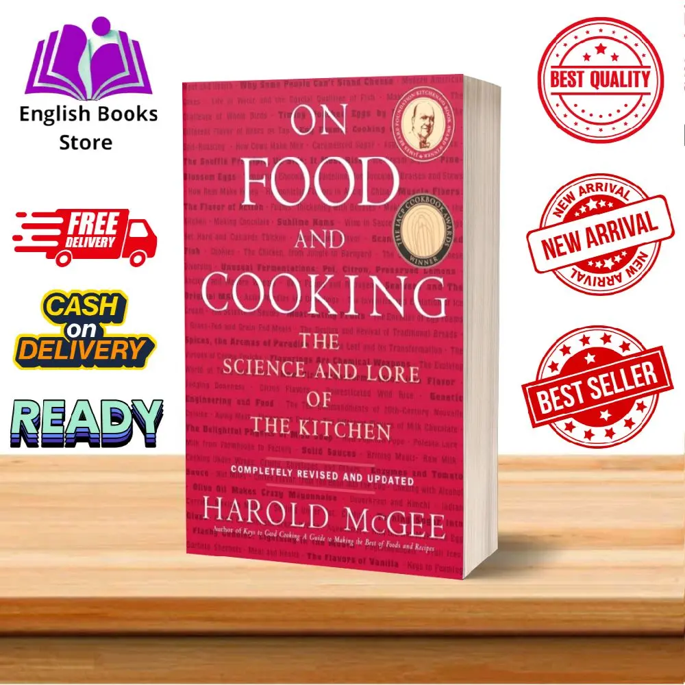 (ENGLISH) On Food and Cooking - The Science and Lore of the Kitchen, November 23, 2004  by Harold McGee (Author) (Bahasa Inggris) Psychology Habits