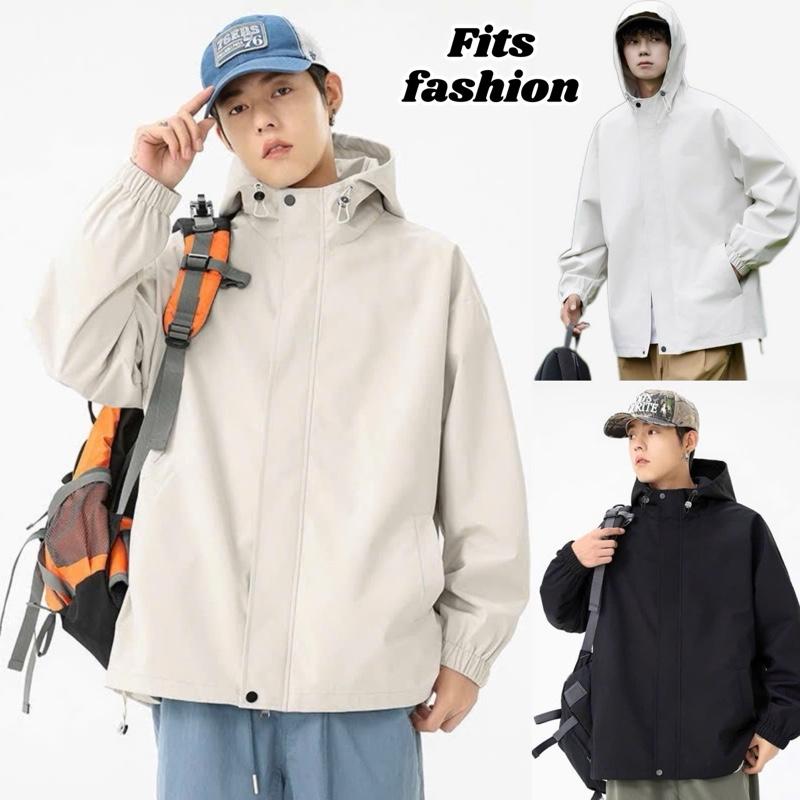 Áo khoác gió nam nữ 2 lớp lót lụa cản gió chống nước thời trang có Big Size [40-100kg]