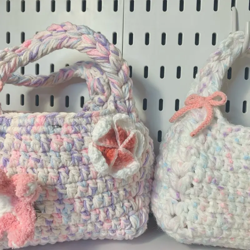 (MOTIF) summer bag by kyubeei crochet-tas rajut handmade-tas rajut-crochet bag