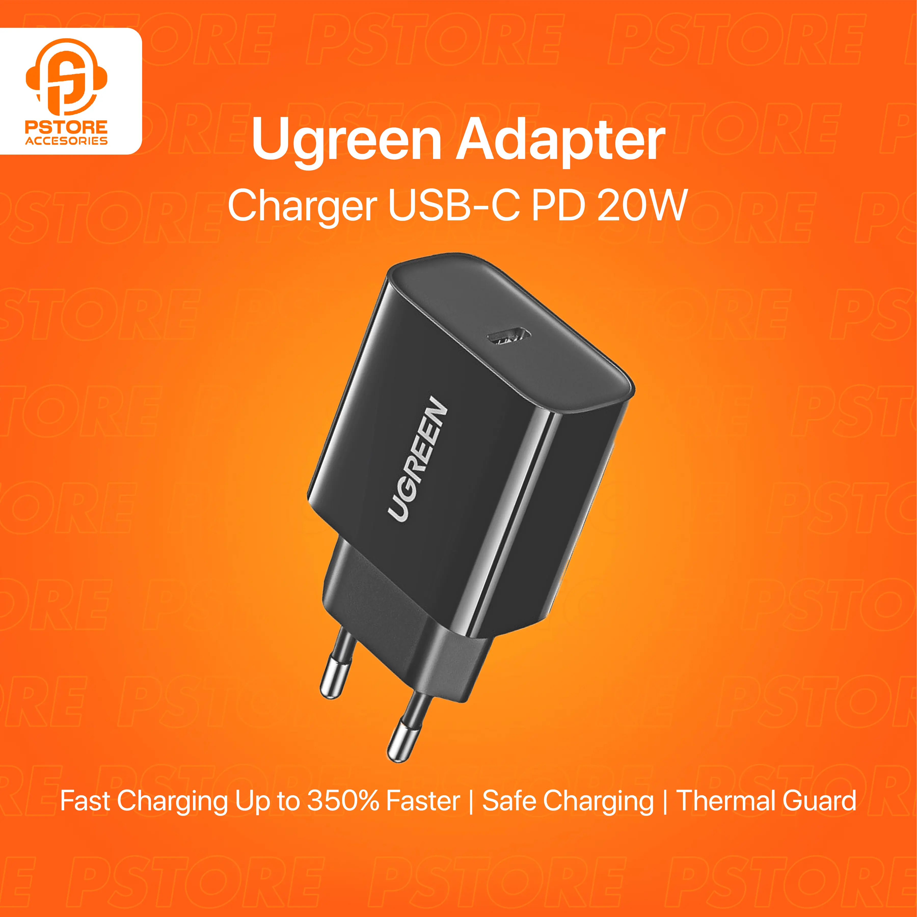 UGREEN ADAPTER 20W CHARGER USB-C | NEW ORIGINAL