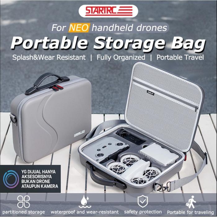 Gambar STARTRC Portable Storage Bag for DJI Neo Fly More Combo Case Tas dari Devil Store Indonesia Kota Administrasi Jakarta Utara Tokopedia