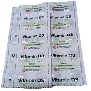 suplemen kesehatan dan vitamin D3 1000 iu