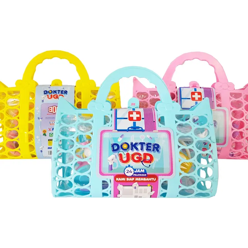 Mainan Set Tas Dokter / Mainan Edukasi Anak Dokter Set Tas / Mainan Set Alat Perlengkapan Dokter 2917 ( MP BOS ) 3