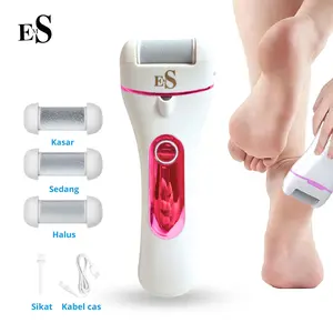 Penghalus Tumit Kaki / Penghalus Kaki Elektrik Untuk Kulit Mati Dan Kapalan / Electric Callus Remover Pedicure Menicure. Mesin Nail