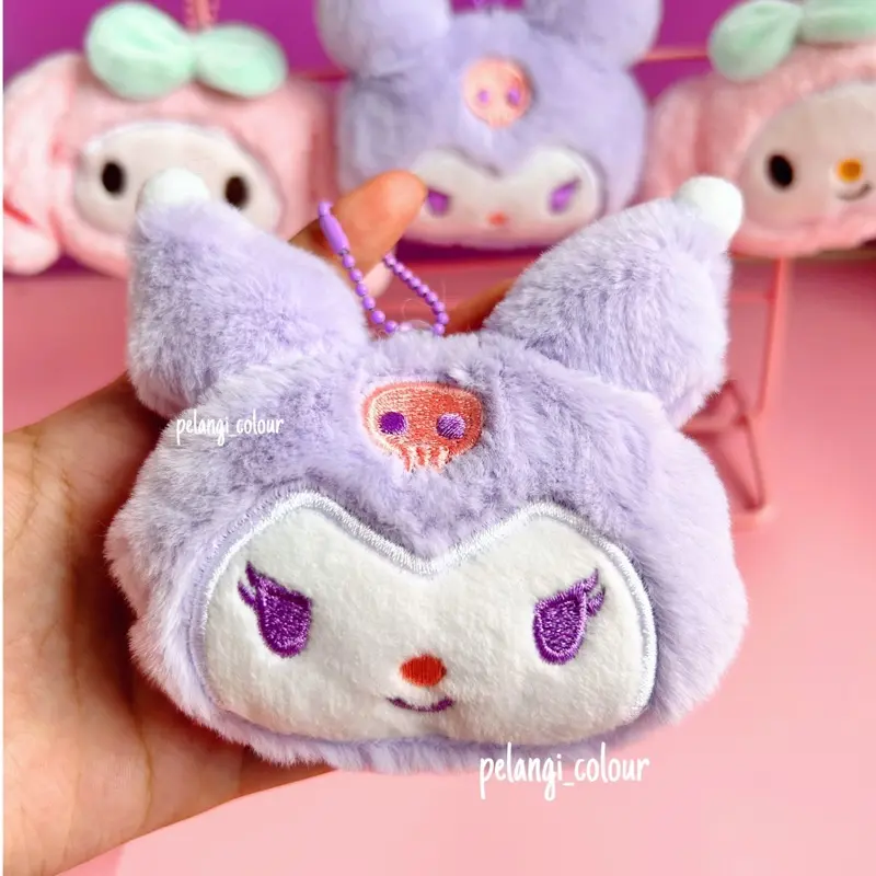 Gantungan Kunci Boneka Melody / Ganci Boneka Kuromi 2