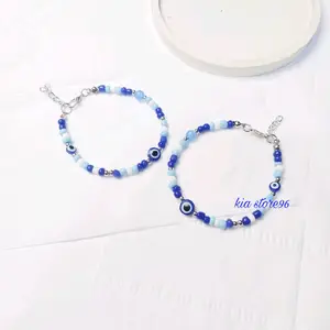 Gelang Beads sparkling evil eye Bracelets