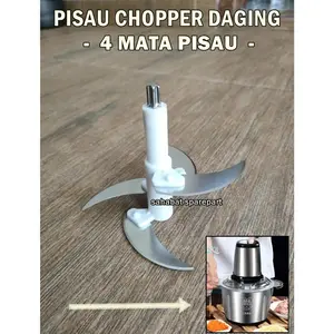 MATA PISAU CHOPPER / 4 MATA PISAU CHOPER DAGING KAPSUL MULTI VISHAL SQRS GSE