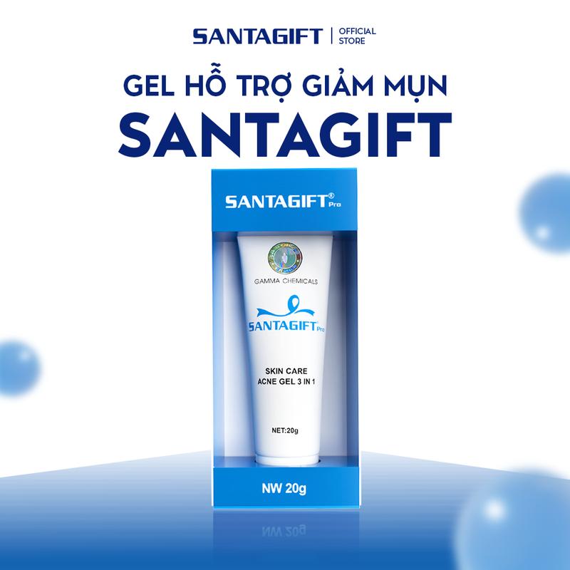  Gel Hỗ Trợ Giảm Mụn Gamma Santagift Pro 20g Skincare Làm Đẹp Da - 1GGM 