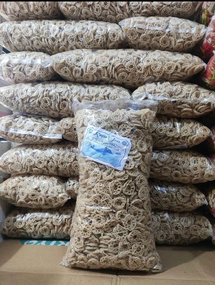 Kerupuk Rafael/Kerupuk Mawar Cap Lumba 1kg - Makanan Ringan