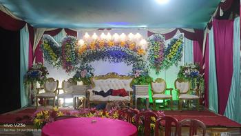 Product Review of Lampu Gantung Rumbai  1 Set Isi 10 Akrilik ubur ubur Kristal Dekor Pelaminan Wedding Event Dekorasi from T**i G**3 0