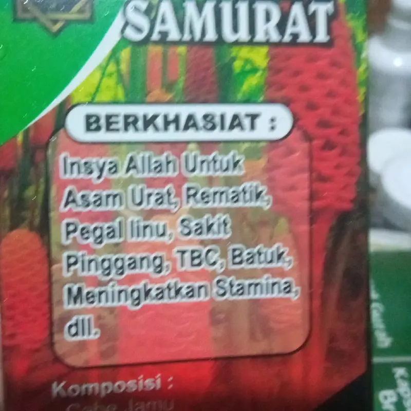 Herbal Ruqyah Asamurat, Reumatik Dan linu sendi 0