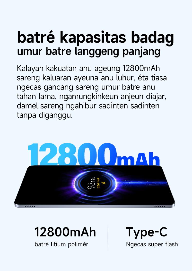 (COD)2025 Baru 5G matepad H13 Pro10.3" Tablet [16GB+1TBl|Pengalaman Pro Layaknya PC |120Hz OLED Real Color FullView Display | Ultra-tipi Wifi