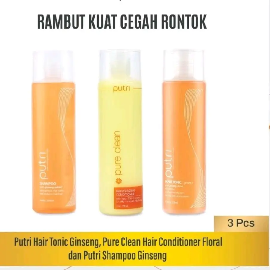 [PAKET PUTRI SHAMPO+CONDITIONER+HAIR TONIC]