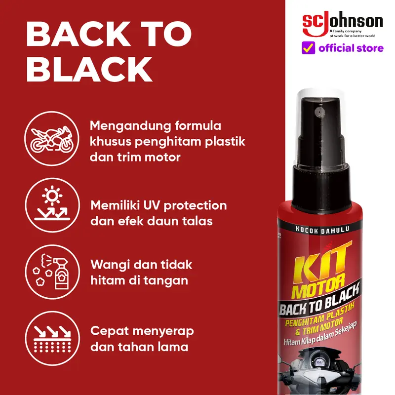 KIT Motor Exclusive - 3pcs - KIT Back to Black - KIT Motor Shampoo & KIT Motor multiguna 2