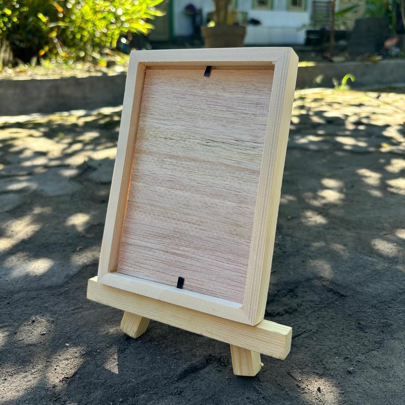 FRAME PIGURA KAYU JATI BELANDA 4R 10x15CM 4