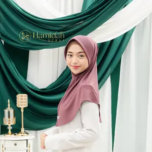 Hamidah- Bergo Hamidah PAD Besar Size M Kerudung Instan