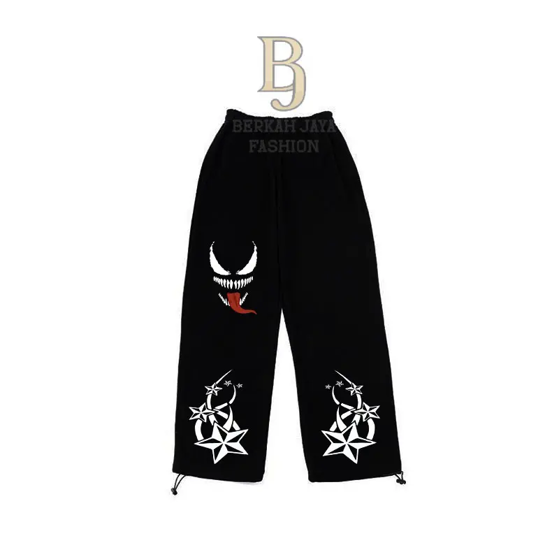 Celana Skena Anak Baggy Sweatpants Laki-laki Perempuan Untuk Usia 2-13 Tahun Bahan Fleece Sablon DTF Premium Fashion - Celana Anak Panjang - Celana Gombrang 1