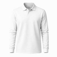 Gambar Jemssky - Kaos Polo Shirt Pria Kerah Polos Lengan Panjang Unisex Putih - Hitam, M dari Jemssky_NEW Kota Administrasi Jakarta Pusat 1 Tokopedia