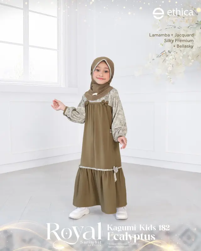 SARIMBIT KELUARGA MODERN ROYAL ECALYPTUS  SARIMBIT ETHICA TERBARU 2025 GAMIS ABAYA KELUARGA 2