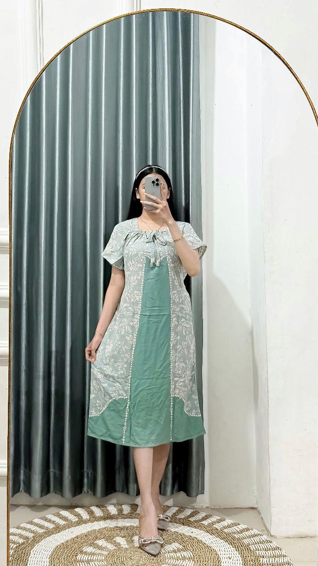 DASTER FUJI ANGGUN Rayon Premium Tebal Busui Bumil Dress Wanita DASTER FUJI ANGGUN Rayon Premium Tebal Busui Bumil Dress Wanita