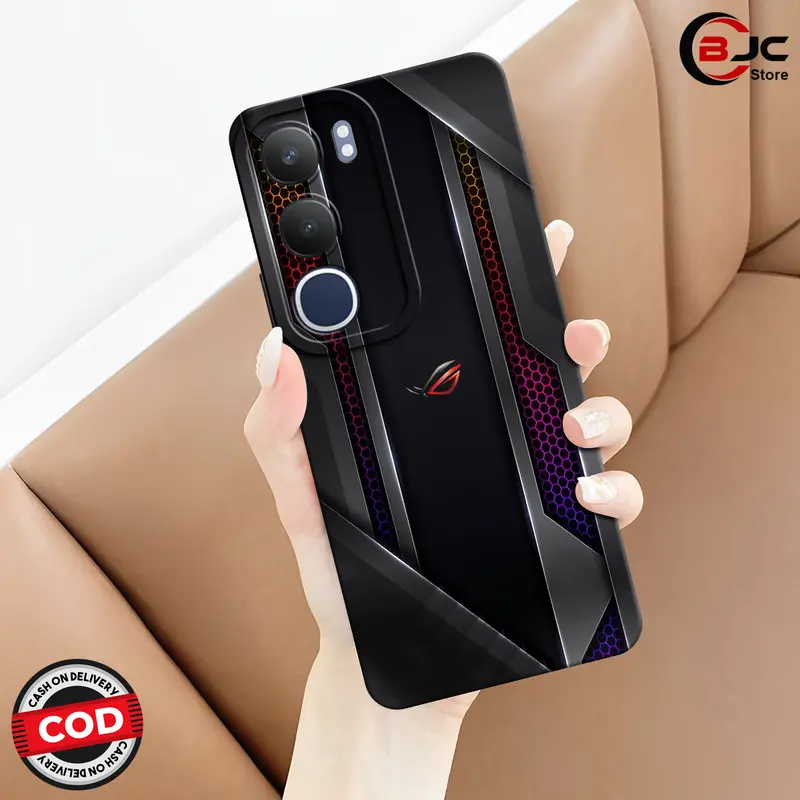 Casing Untuk VIVO Y19S Case VIVO Y19S Terbaru Softcase Procamera Kesing Silikon Lentur Cover Smartphone Aksesoris Ponsel Motif Cewek Cowok Universal Bahan Premium 4