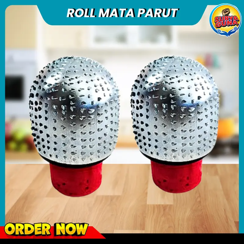 Roll mata parut kelapa bulat untuk parutan kelapa listrik alat parut kelapa tanpa cungkil termurah 2