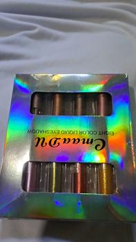 Product Review of 4pcs/box Double Head CMAADU 8 Colors Liquid Eyeshadow Glitter Eye Shadow Pearlescent Waterproof Lasting Shiny Eye Cosmetic from J**x 1