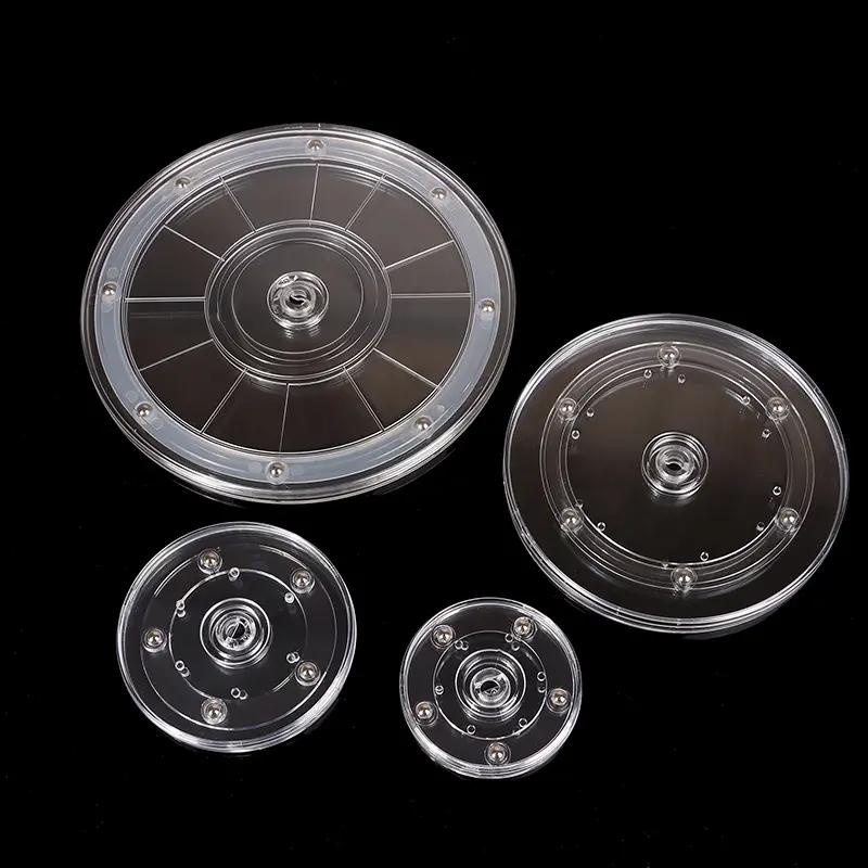 Bàn Xoay, Đế Trưng Bày Xoay 360 Acrylic Trong Suốt, Đế Tròn, Trang Trí Trang…