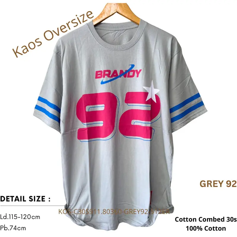 KAOS WANITA KATUN OVERSIZED KARAKTER Combed 30S TUMBLR TEE KOREA Nyaman Baju Atasan Oversize 0