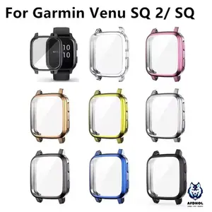 BUMPER TPU CASE FOR GARMIN VENU SQ / SQ MUSIC 2 SILICONE SOFT COVER CASING