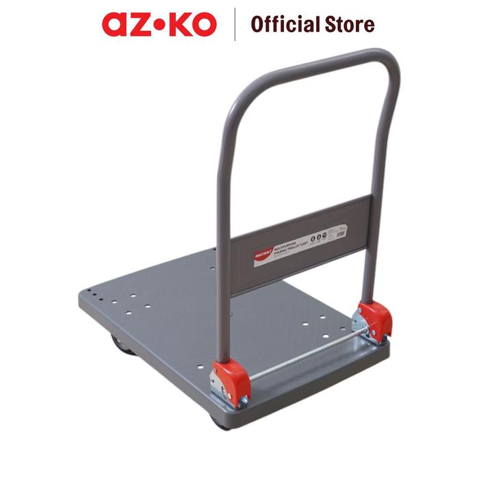 Gambar AZKO Maxbuilt Troli Barang Lipat Platform 150 Kg - Abu-Abu Hand Truck Portable Dolly Angkut Gudang Logistik dari AZKO ID Kota Administrasi Jakarta Pusat Tokopedia