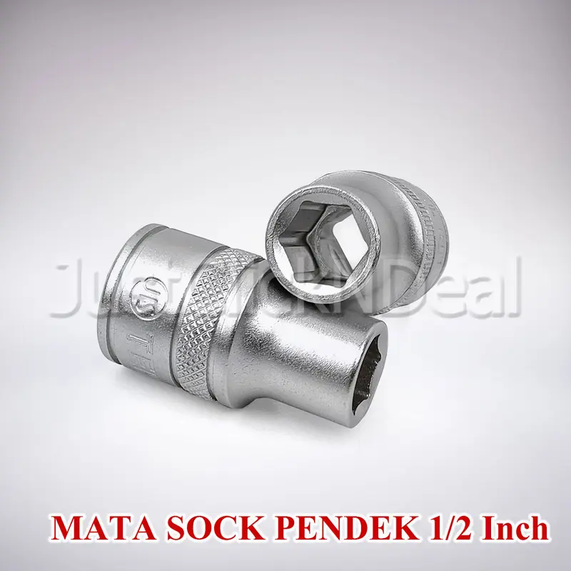 Tekiro Mata Sock 8 - 22 mm 1/2 Inch 6PT Kunci Sok Hand Socket 4