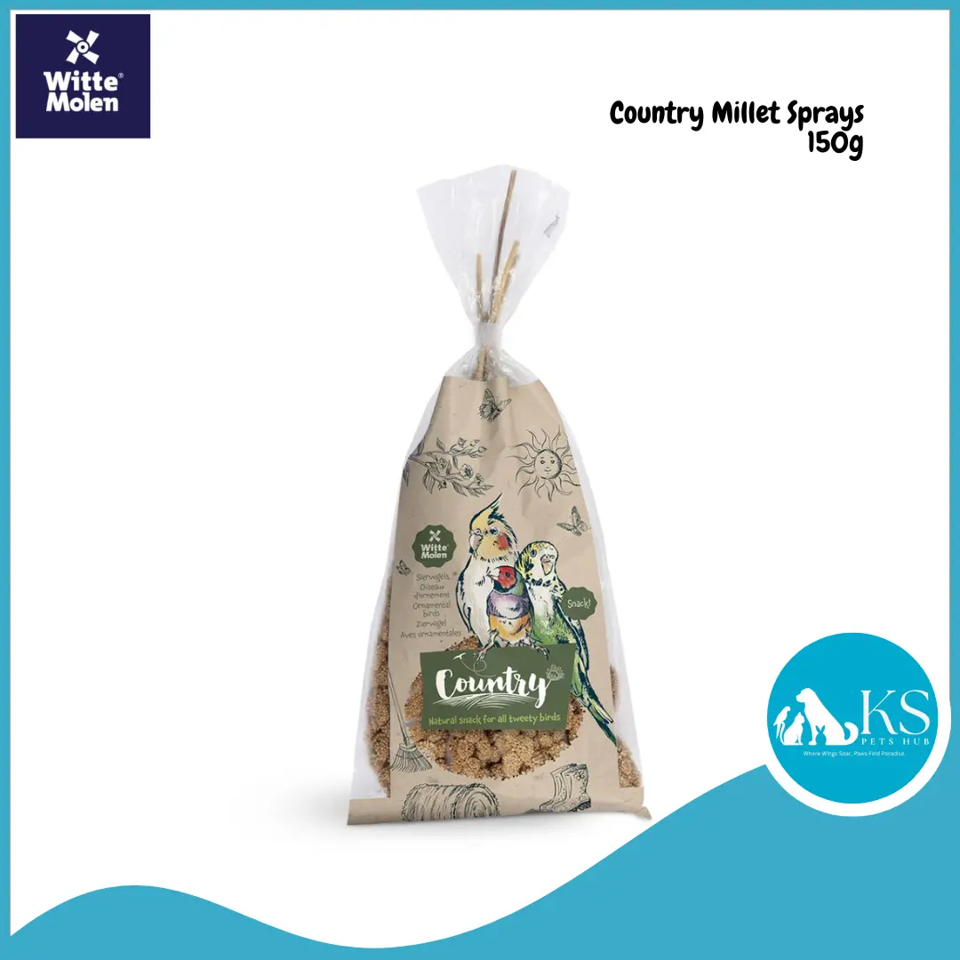 [ Bundle of 2 ] Witte Molen Country Spray Millet 150g Bird Feed