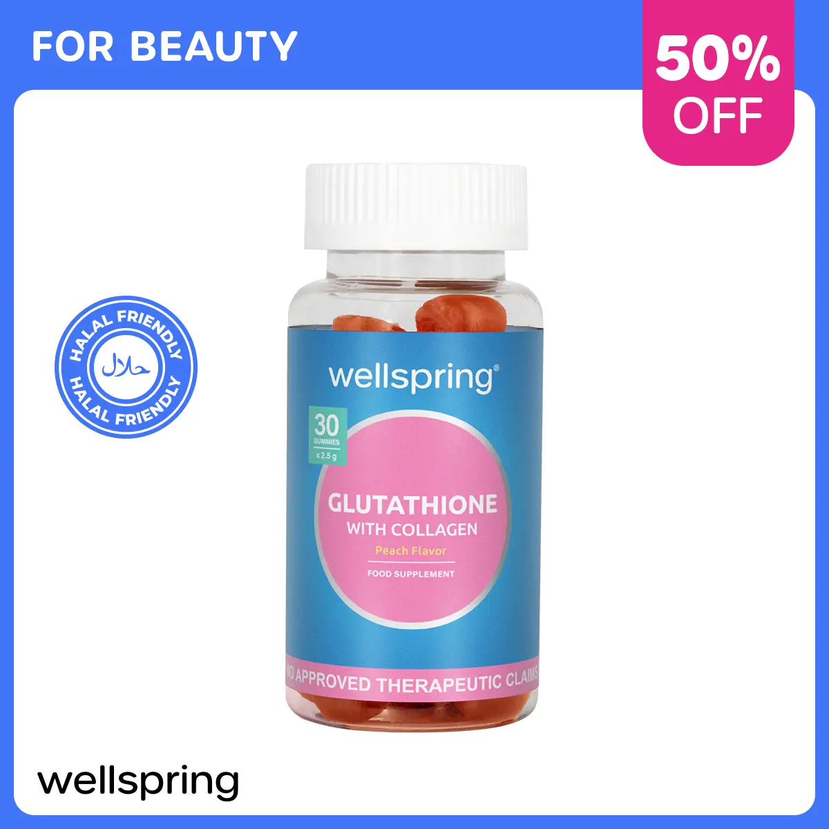 Wellspring 3-in-1 Glutathione (With Biotin and Collagen) 30 Gummies | Benefits, For Glowing Skin, Whitening, Anti Aging, Healthy skin hair and nails, Improve Skin Texture - TikTok Shop Philippines Wellspring 3-in-1 Glutathione (With Biotin and Collagen) 30 Gummies | Benefits, For Glowing Skin, Whitening, Anti Aging, Healthy skin hair and nails, Improve Skin Texture - TikTok Shop Philippines
