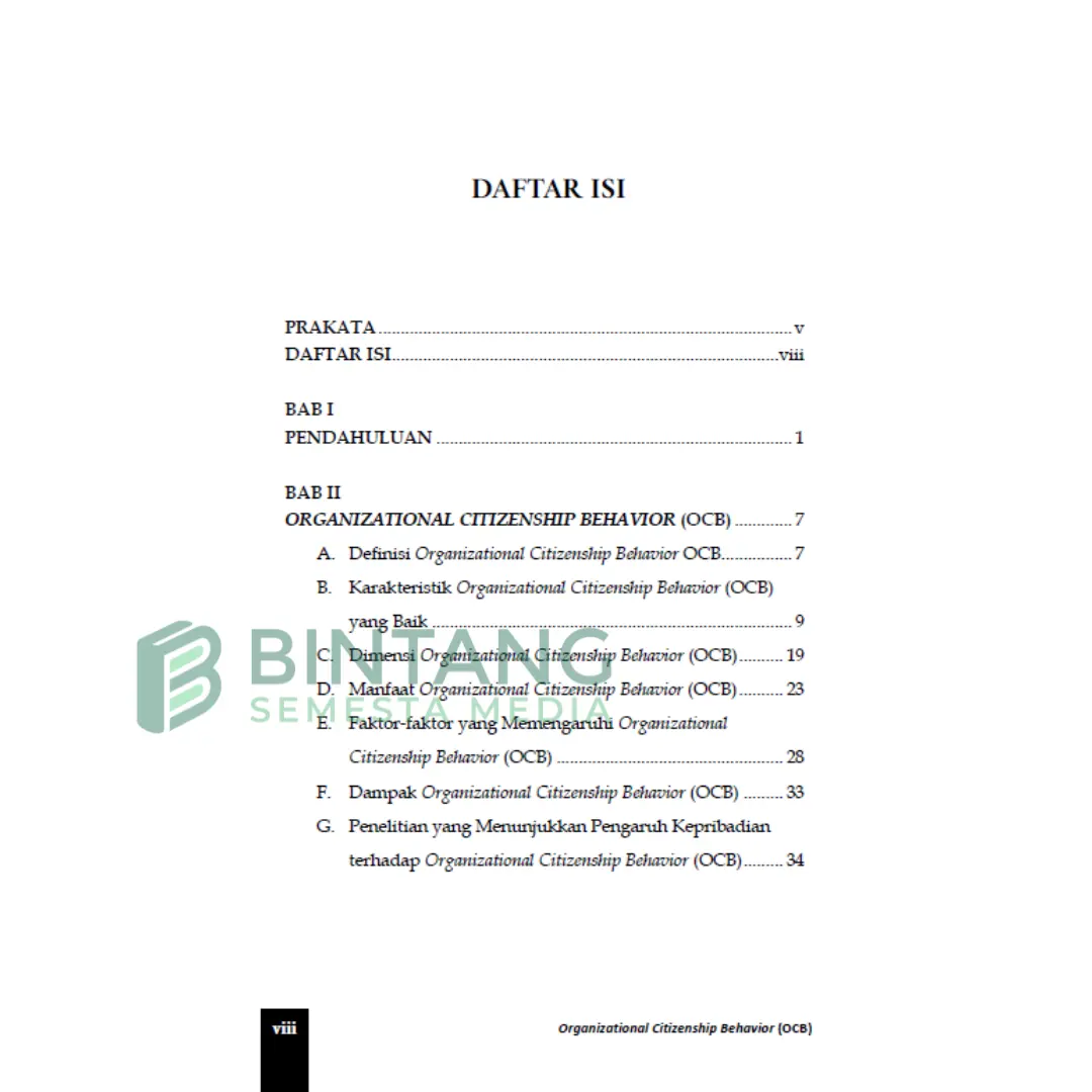 Organizational Citizenship Behavior (OCB) : Teori dan Studi Kasus - Refid Ruhibnur