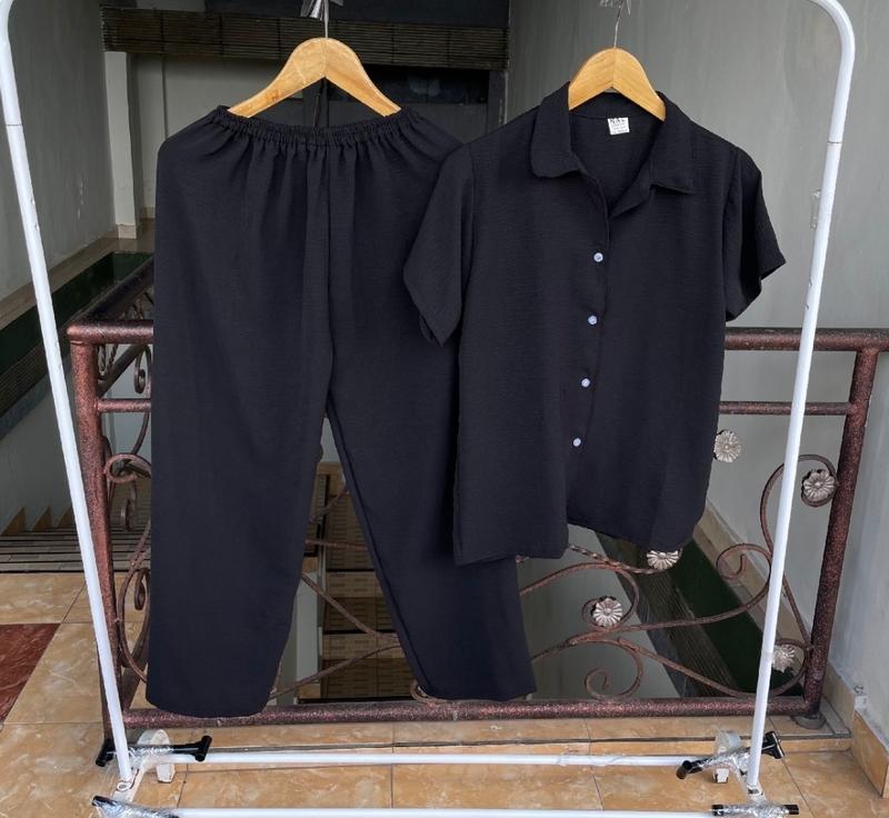 Product Introduction of BAJU SETELAN CRINGKEL AIRFLOW WANITA LD110 I CEKH I BAJU TIDUR SANTAI WANITA BUSUI ONESET Piyama 4