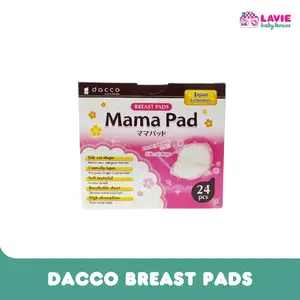 Dacco Mama pad Breast pad pink - Isi 24pc