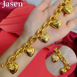 Gelang Cinta, Berkualiti Tinggi, Gelang 916, Aksesori Fesyen, Sesuai untuk Hadiah Perayaan, Ketibaan Baru