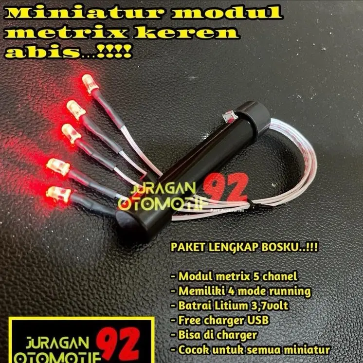 lampu miniatur bus JB 3 lampu matrix miniatur Car mainan mobilan bus truk 0