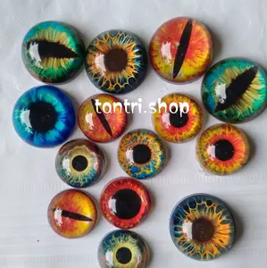 Mata resin - Mata Bantengan/ogoh-ogoh - Mata Bantengan Kerajinan