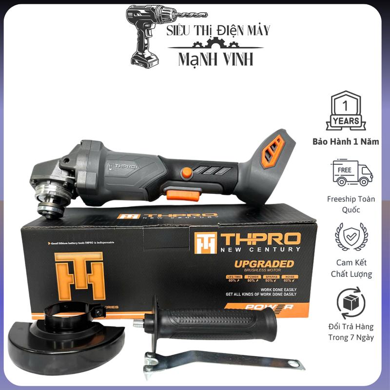 Thân Máy Mài Pin THPRO F1 Động Cơ Không Chổi Than Dùng Chân Pin Phổ Thông