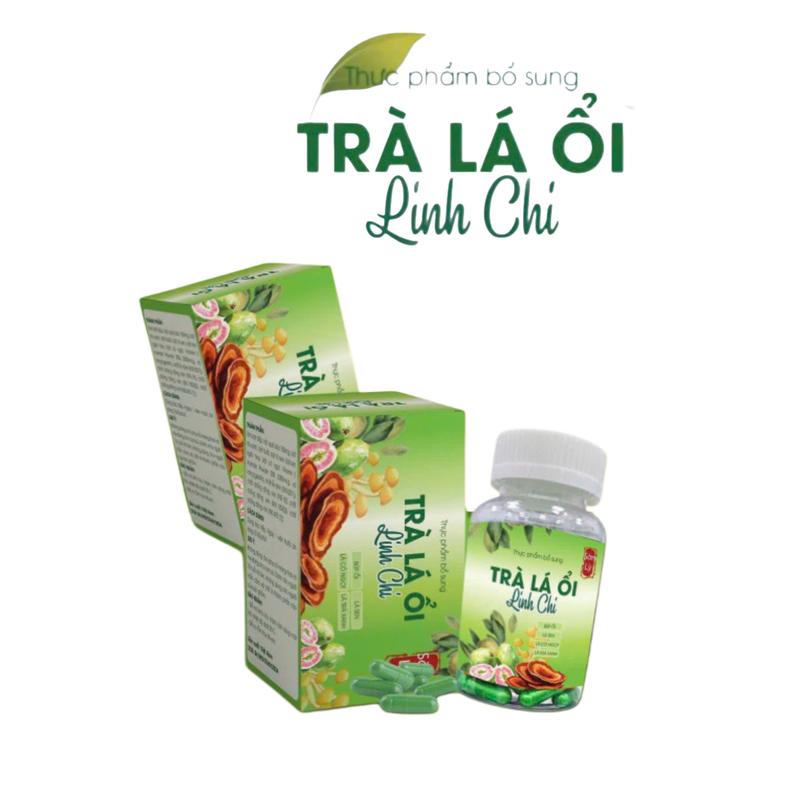  TPBS Trà Viên uống Trà Lá ỔI Linh Chi hỗ trợ bổ sung năng lượng  cải thiện dương nhan thanh lọc 