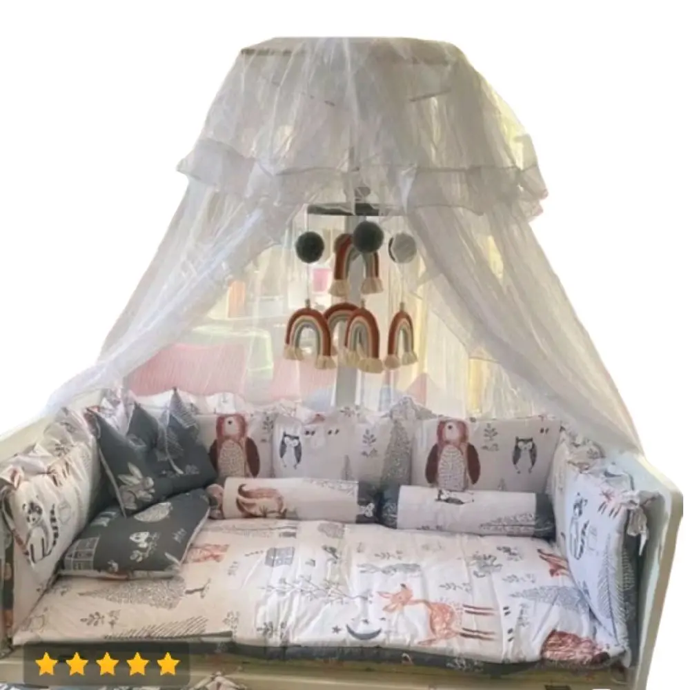 Kelambu Box Bayi Bisa Untuk Semua jenis Box Dengan Bahan Vitrase Bisa Untuk Ayunan Nyamuk