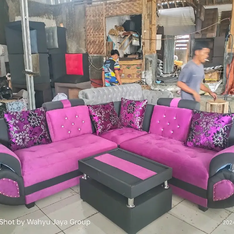 sofa sudut ggs minimalis type 2+2+sudut 4