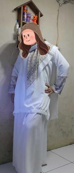 Product Review of (CRS) Gamis Oneset Mecca (Tunik + Rok + Hijab Segi Empat ) from e**3 1