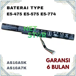 BATERAI BATTERY TYPE E5-476 E5-476G E5-475 E5-475G SERIES - NSTAR