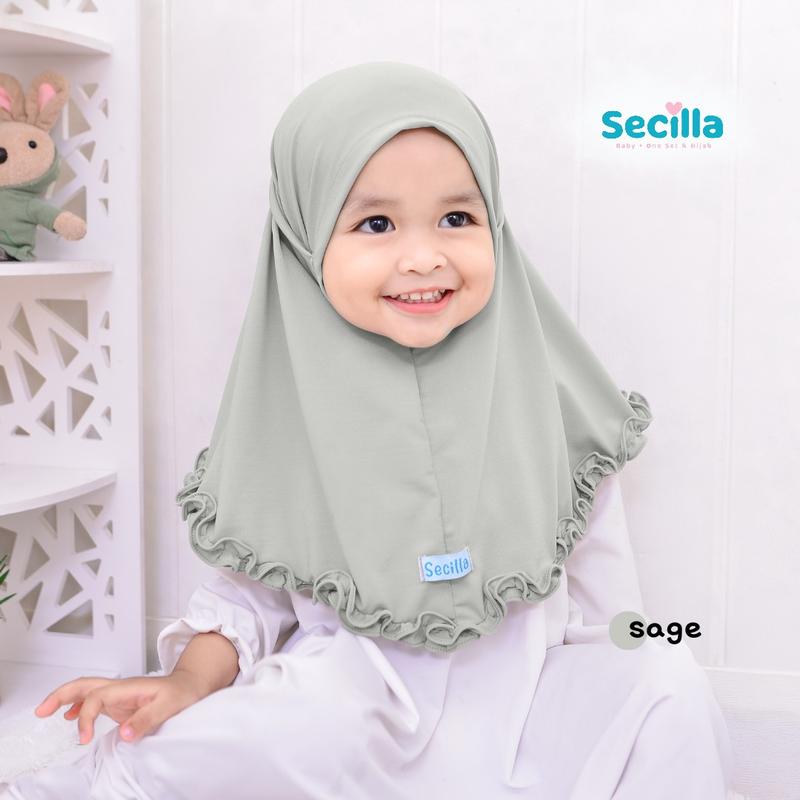 Secilla Hijab Curly Anak Usia 0-9 Tahun 2