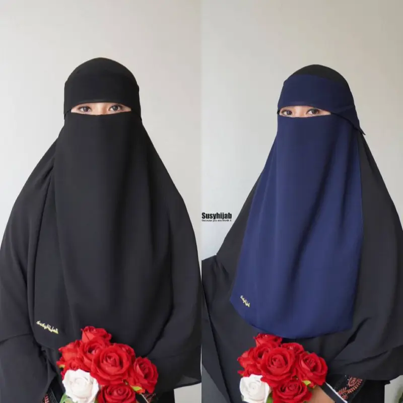 Niqab Salma basic hidden eyes by susyhijab 6