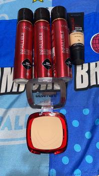 Product Review of [PAKET HEMAT] L'Oreal Paris Infallible 32H Matte Cover Foundation + Setting Spray from V**y G** 1