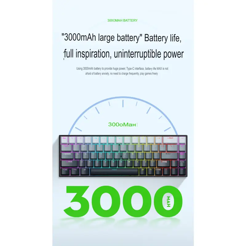 Bàn phím cơ Leaven K68 Không dây bluetooth - Led RGB - Có hot-swap - Keycap Xuyên LED - Có APP tùy chỉnh | BigBuy360 - bigbuy360.vn Bàn phím cơ Leaven K68 Không dây bluetooth - Led RGB - Có hot-swap - Keycap Xuyên LED - Có APP tùy chỉnh | BigBuy360 - bigbuy360.vn